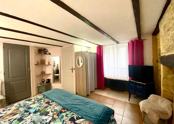 La Clef Des Songes - Maison D'Hotes Au Calme, Au Coeur De Sarlat, 2 Minutes A Pied De La Cite Medievale - Climatisation - Petits Dejeuners Fait Maison - Parking Gratuit - Option Spa Et Massages - Piscine De Saison A 400M Bed & Breakfast